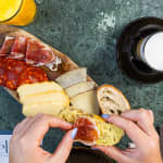 ﻿Brunch overlooking Gran Vía at Ella Sky Bar